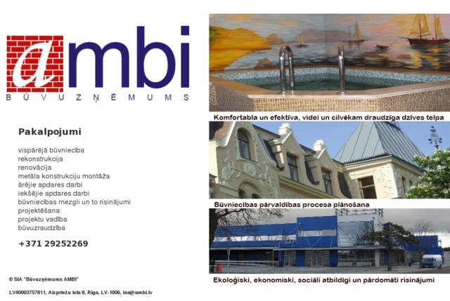 Būvuzņēmums AMBI, SIA