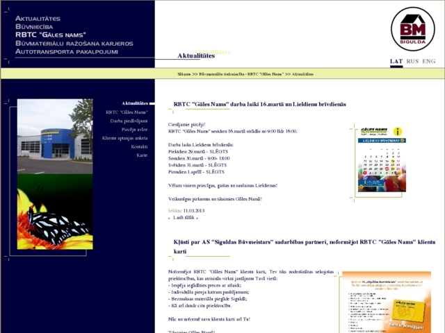 Siguldas Būvmeistars, AS